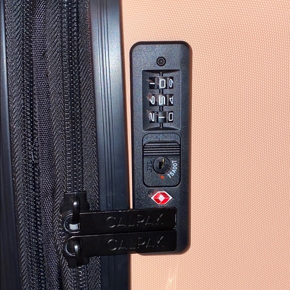 Calpak Other Light Pink Spinner Luggage With Lock Poshmark